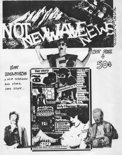 not new wave news Issue3 and final cover